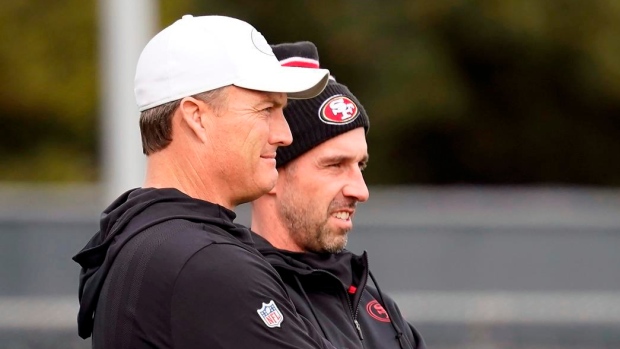 49ers GM John Lynch and head coach Kyle Shanahan 