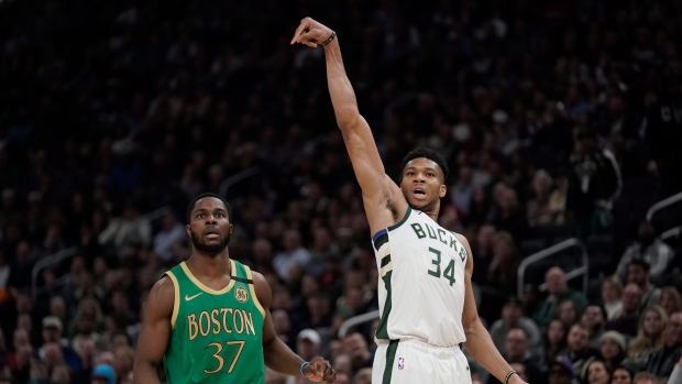 Giannis Antetokounmpo, The Canadian Press Giannis Antetokounmpo