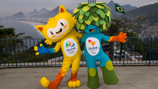 Rio Olympics Mascots, The Canadian Press Rio Olympics Mascots