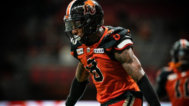 Jonathan Newsome, BC Lions Jonathan Newsome