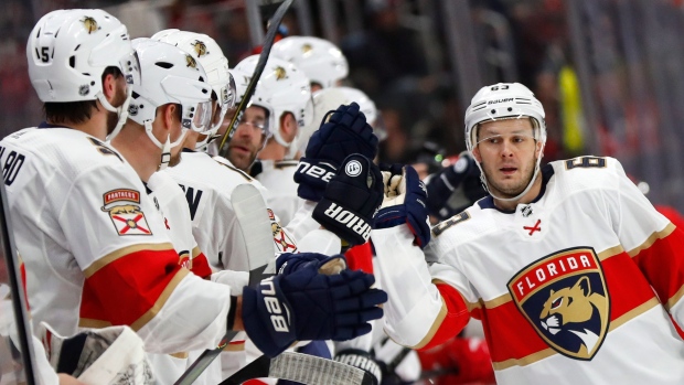 Florida Panthers celebrate