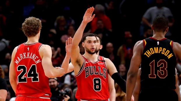 Zach LaVine, The Canadian Press Zach LaVine