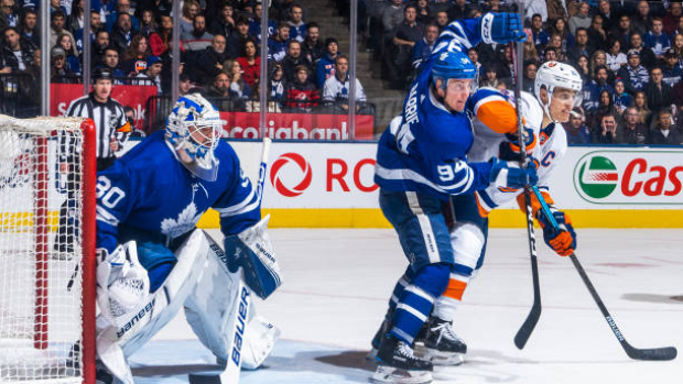 Michael Hutchison, Tyson Barrie and Anders Lee