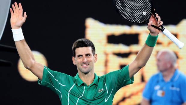 Novak Djokovic, The Canadian Press Novak Djokovic