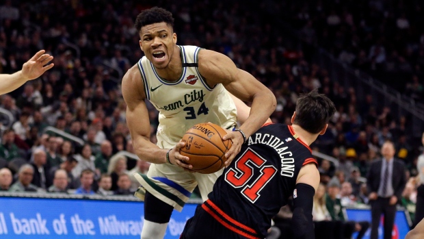 Giannis Antetokounmpo Ryan Arcidiacono, The Canadian Press Giannis Antetokounmpo Ryan Arcidiacono