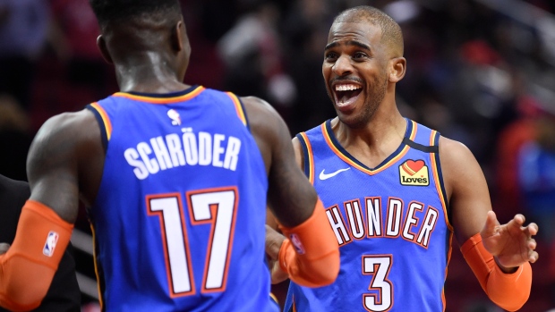 Dennis Schroder, Chris Paul