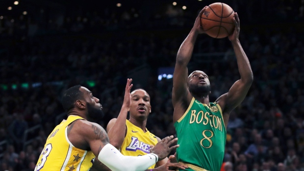 LeBron James Kemba Walker, The Canadian Press LeBron James Kemba Walker