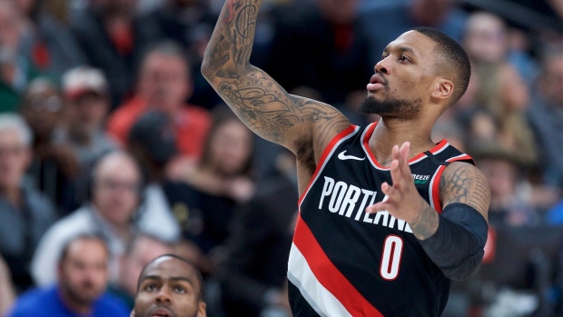 Damian Lillard, The Canadian Press Damian Lillard