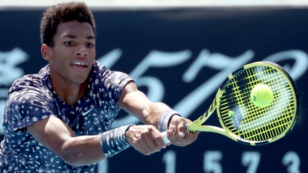 Felix Auger-Aliassime, The Canadian Press Felix Auger-Aliassime
