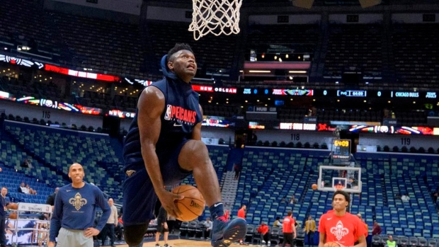 Zion Williamson rejoining Pelicans lineup at pivotal time Article Image 0, The Canadian Press Zion Williamson rejoining Pelicans lineup at pivotal time Article Image 0