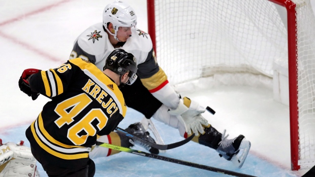 Bruins' David Krejci gets important injury update after missing Game 3 vs  Panthers