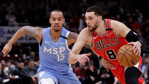 Zach LaVine Makes His Bulls Debut, Scores 14 Pts