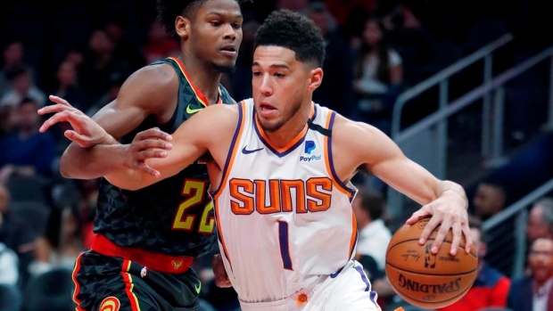 Devin Booker , The Canadian Press Devin Booker