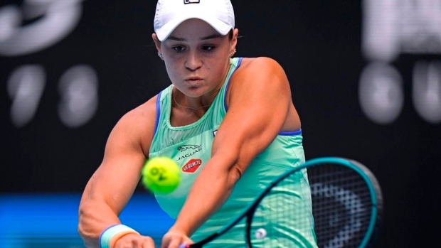 Ashleigh Barty, The Canadian Press Ashleigh Barty