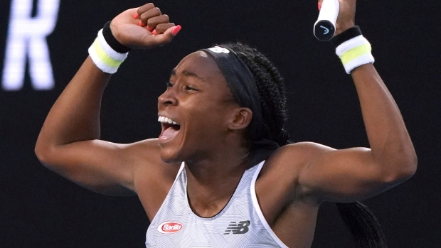 Coco Gauff , The Canadian Press Coco Gauff