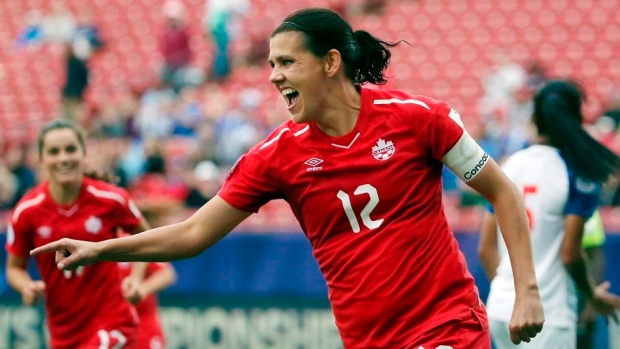 Christine Sinclair, The Canadian Press Christine Sinclair