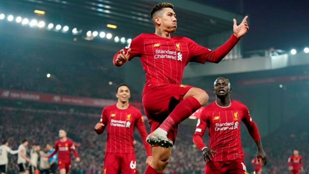 Roberto Firmino , The Canadian Press Roberto Firmino