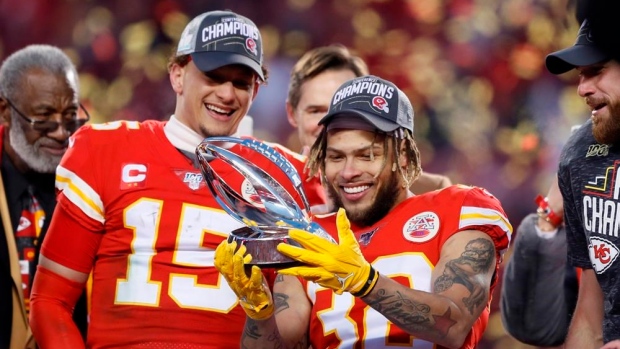 Patrick Mahomes, The Canadian Press Patrick Mahomes