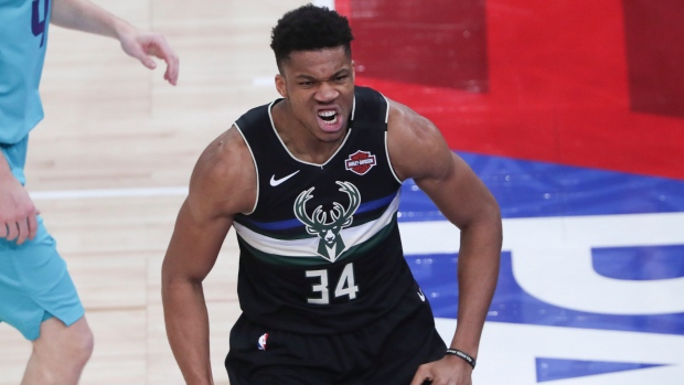Giannis Antetokounmpo, The Canadian Press Giannis Antetokounmpo
