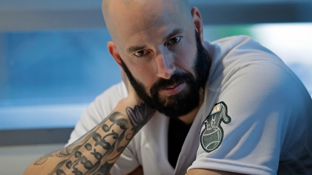 Mike Fiers, The Canadian Press Mike Fiers