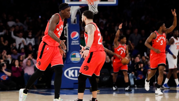 Pascal Siakam, Fred VanVleet, The Canadian Press Pascal Siakam, Fred VanVleet