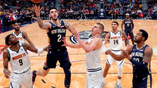 Lonzo Ball, Nikola Jokic, The Canadian Press Lonzo Ball, Nikola Jokic