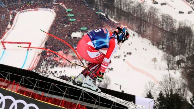 Mayer delights home crowd with Kitzbuehel downhill victory Article Image 0, The Canadian Press Mayer delights home crowd with Kitzbuehel downhill victory Article Image 0