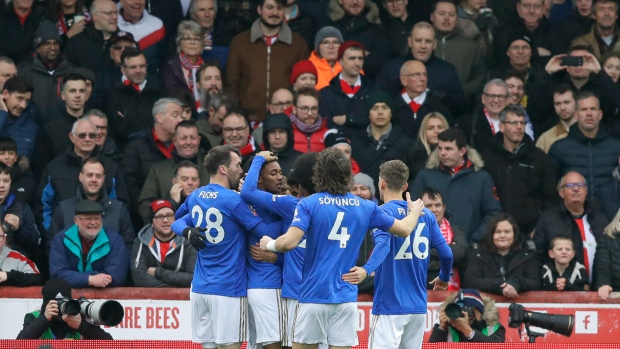 Leicester Celebrates , The Canadian Press Leicester Celebrates