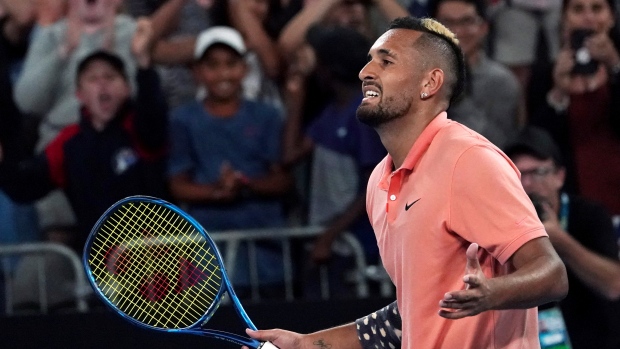 Nick Kyrgios, The Canadian Press Nick Kyrgios