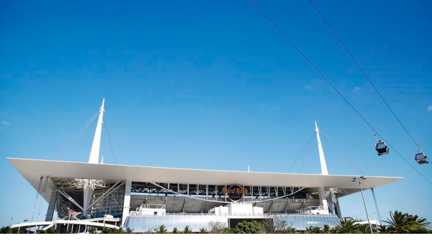 Hard Rock Stadium, The Canadian Press Hard Rock Stadium