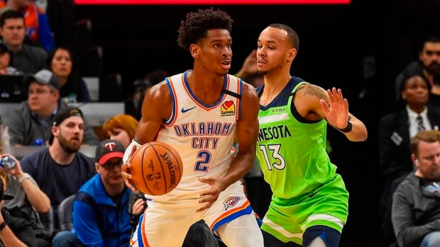 Shai Gilgeous-Alexander Shabazz Napier, The Canadian Press Shai Gilgeous-Alexander Shabazz Napier