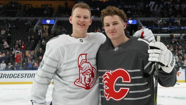 Brady Tkachuk and Matthew Tkachuk, Getty Images Brady Tkachuk and Matthew Tkachuk