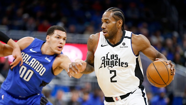 Aaron Gordon Kawhi Leonard, The Canadian Press Aaron Gordon Kawhi Leonard