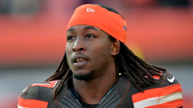 Kareem Hunt, The Canadian Press Kareem Hunt