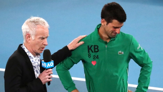 Novak Djokovic, The Canadian Press Novak Djokovic
