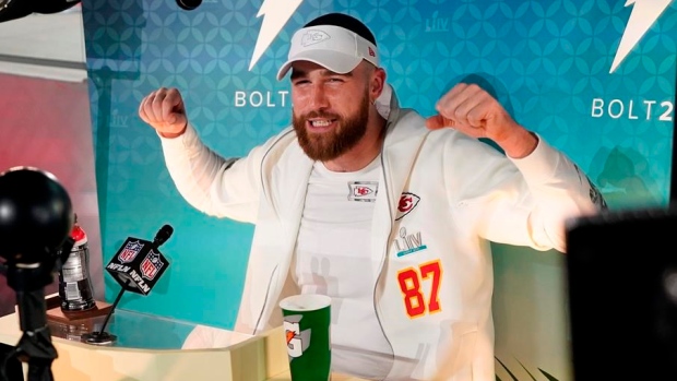 Travis Kelce, The Canadian Press Travis Kelce