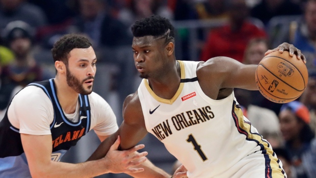 Zion Williamson, The Canadian Press Zion Williamson