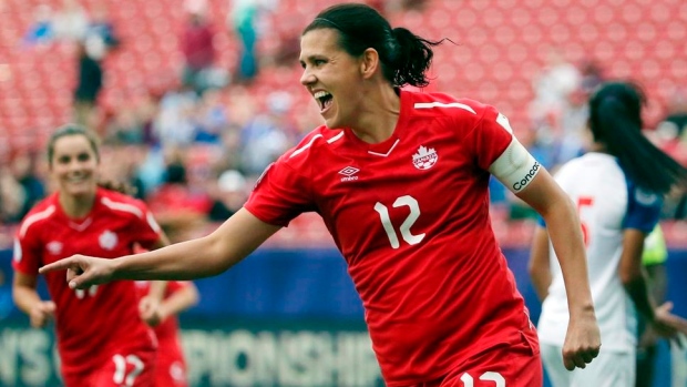 Christine Sinclair, The Canadian Press Christine Sinclair