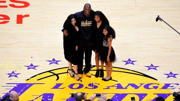 Kobe Bryant family, The Canadian Press Kobe Bryant family
