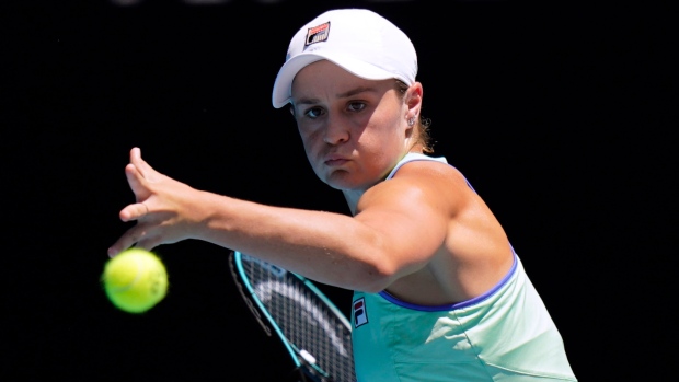 Ashleigh Barty, The Canadian Press Ashleigh Barty