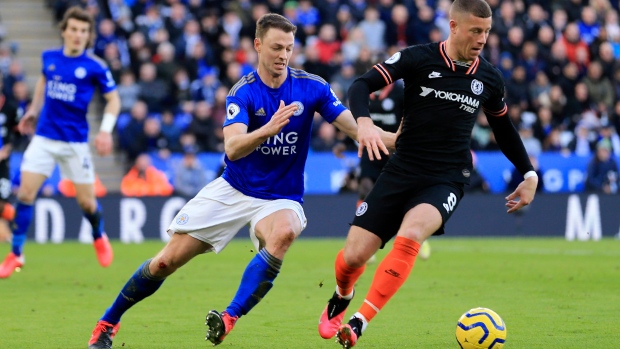 Jonny Evans, Ross Barkley, The Canadian Press Jonny Evans, Ross Barkley