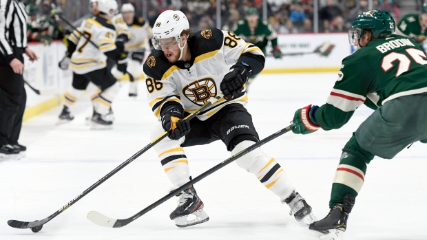 38th goal caps Bruins romp past Wild 