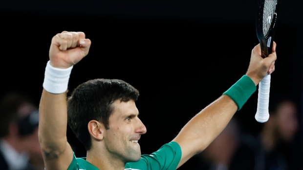 Novak Djokovic, The Canadian Press Novak Djokovic