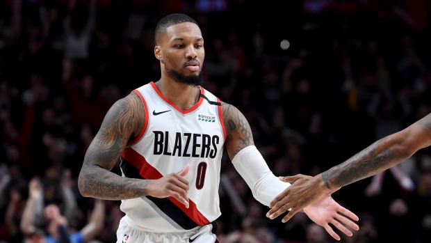 Damian Lillard, The Canadian Press Damian Lillard