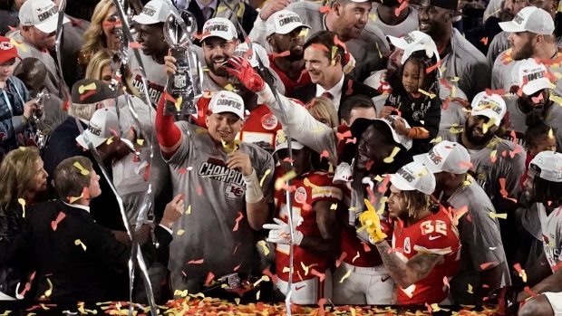 Kansas City Chiefs Celebrate Super Bowl LIV Victory