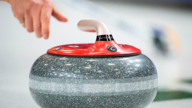 Curling rock