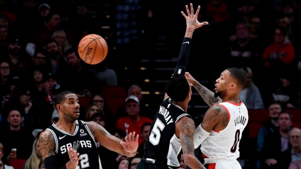 damian lillard spurs