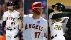 Jose Altuve Shohei Ohtani Matt Chapman