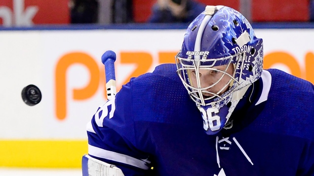 Leafs goalie Andersen reflects on Toronto's off-season roster