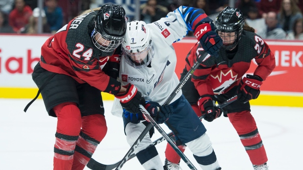 Natalie Spooner Monique Lamoureux-Morando, The Canadian Press Natalie Spooner Monique Lamoureux-Morando
